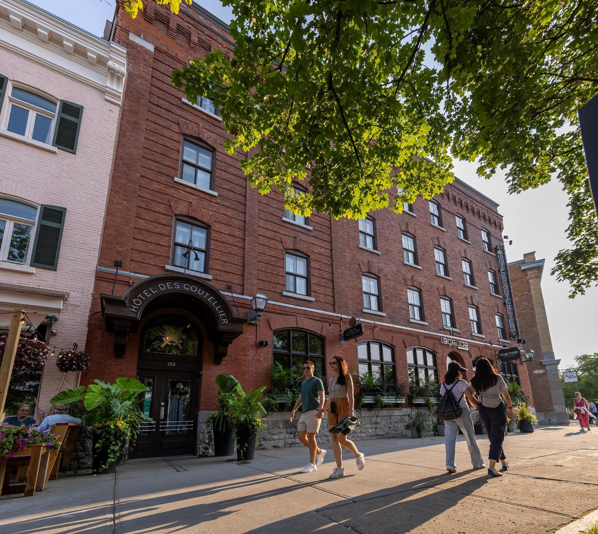 Hotel Des Coutellier Ciudad de Quebec Exterior foto
